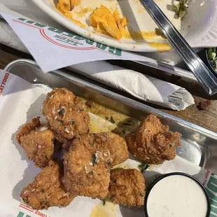 Garlic Parmesan Boneless Wings