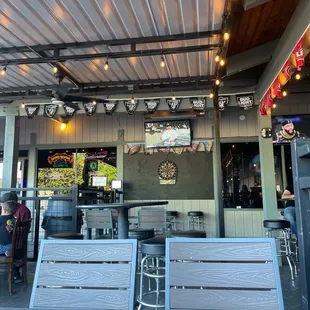 So nice on the patio today! Fans help out a lot! Happy Friday!