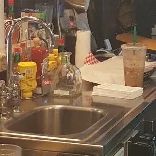 Ugh.. Saving empty bottle of Parton with TABC sticker still attached.  Beware!