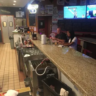 Sunday night at the at bar