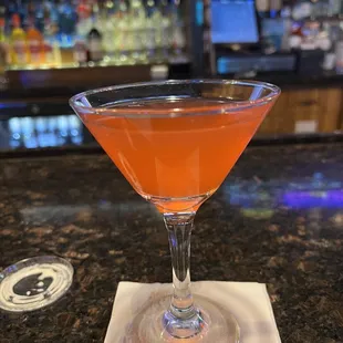 Cherry sour martini