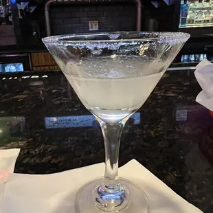 Lemon drop martini