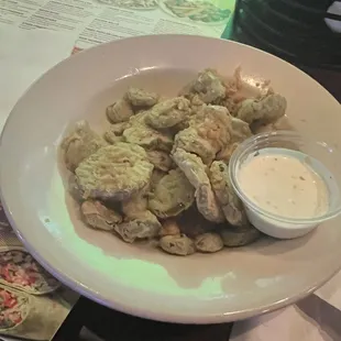 Fried Pickles or Jalapenos