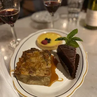 Trio of Desserts