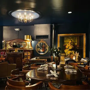 Upstairs dining area at Tailleur