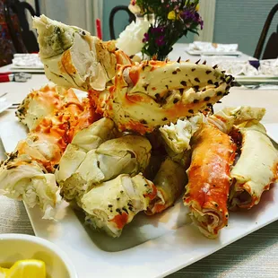 www.tailoredchef.net King crab seafood boil. When your ready to be a guest at your own event, call us.