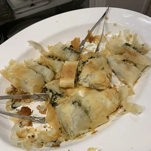 French Feta Spanakopita. So delish!