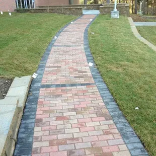 Paver walkway