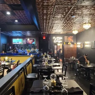 he interior of the restaurant