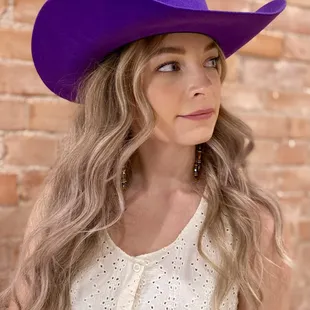 The Heliotrope Purple Lightning 4X is one of our most popular hats in and out of the show ring.