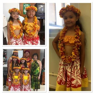 Hula/Tahitian/Maori performing class.