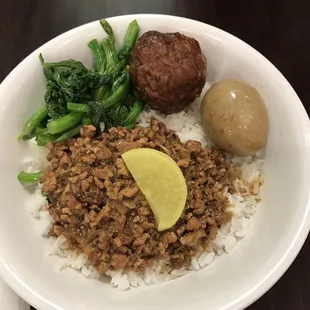 Minced Pork Rice