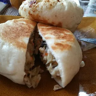 Cabbage Pan Fried Buns