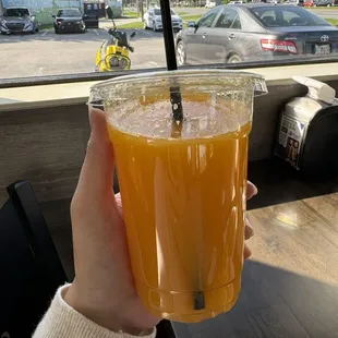 Freshly squeezed orange juice