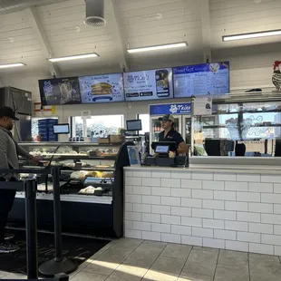 Front counter where you order