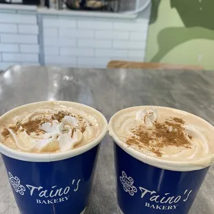 Two Small Cappuccinos