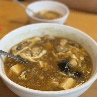 Hot and sour soup