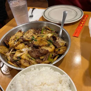 Griddle Beef with Mixed Vegetables