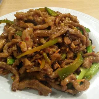 Shreds Pork with Garlic Sauce