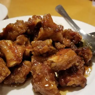 Deep Fried Garlic Pork Ribs