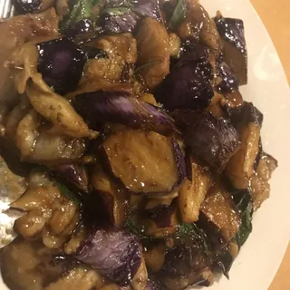 Eggplant with Basil