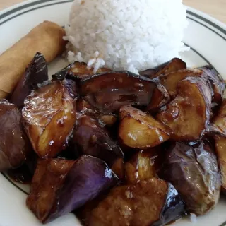 Eggplant with Garlic Sauce