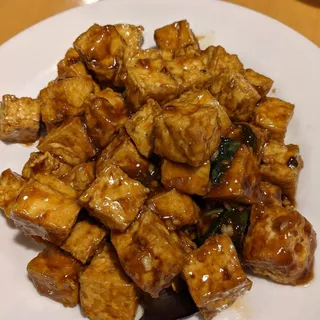 Tofu with Basil