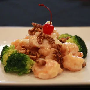 Hawaiian Honey Walnut Shrimp