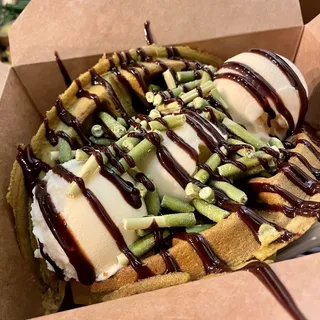 Matcha Belgian Waffle