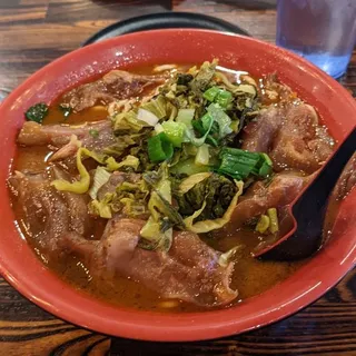 Spicy Beef Tendon Noodle Soup