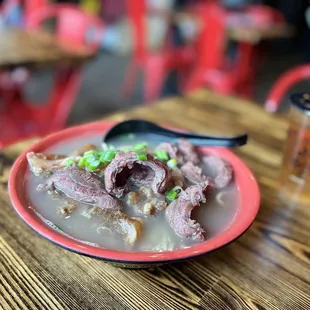 Herbal Stewed Beef with Tendon Noodle Soup