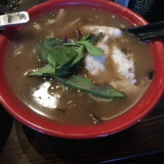 Squid in thick broth