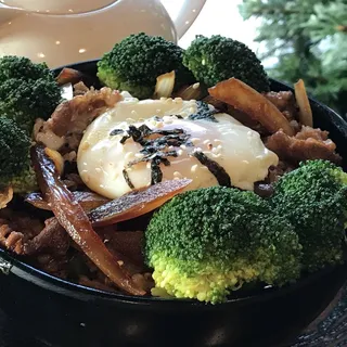 Beef Donburi Over Rice