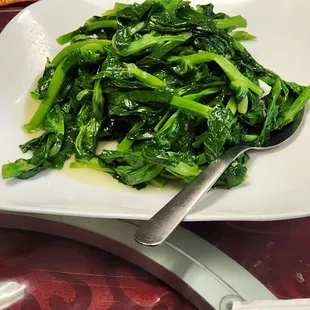 Snow pea tips