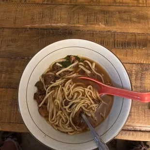 beef noodle soup