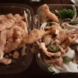 Salt and pepper squid