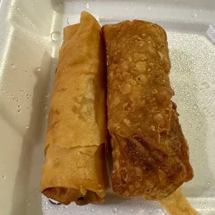 Spring roll + egg roll