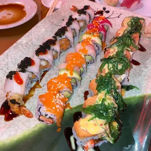 Sex On Beach Roll, Rainbow Roll, Wasi Roll