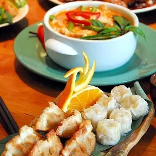 Gyoza / Shu Mai / Sesame Chicken