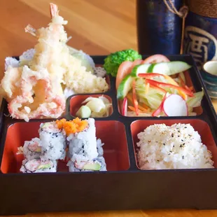 Bento Box Special (Shrimp Tempura)