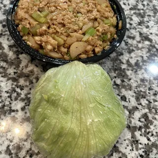 Chicken in Cool Lettuce Wraps