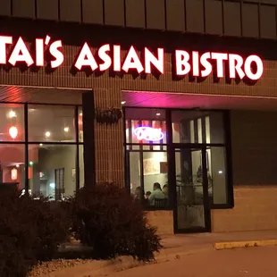 Outside Tai&apos;s Asian Bistro