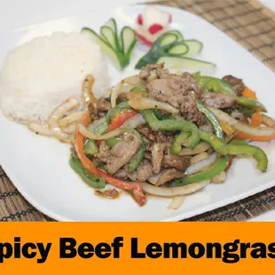 Spicy Beef Lemongrass