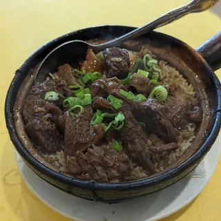 13. Beef Brisket Clay Pot Rice