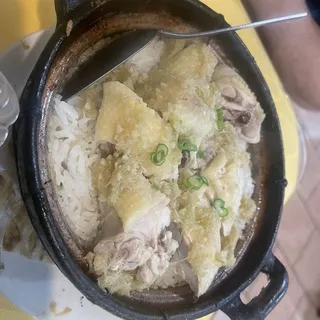 14. Salted Chicken Clay Pot Rice