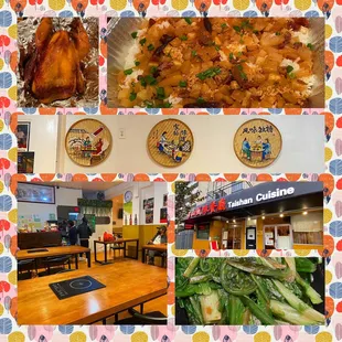 Montage of images from Taishan Cuisine