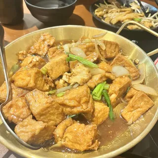Tofu clay pot