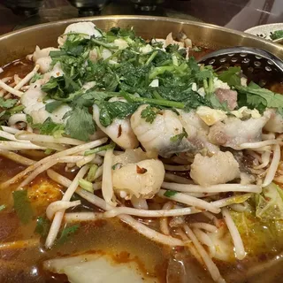 spicy fish with chili oil