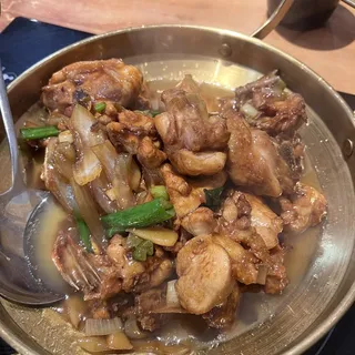 Taishan chicken clay pot(half chicken)