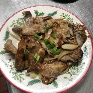 DF pork chop with onion